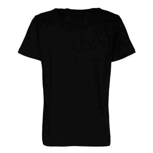 Moschino Bold Double Smiley Logo Black T-Shirt 222ZRJ07119039 1555